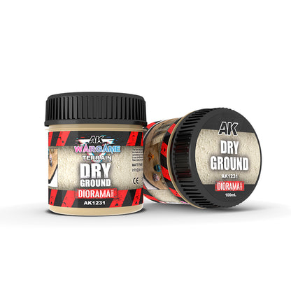 AK Interactive Battle Grounds - Dry Ground 100ml