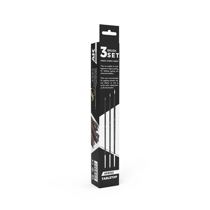 AK Interactive AKB102 Tabletop Synthetic Brushes Set packaging