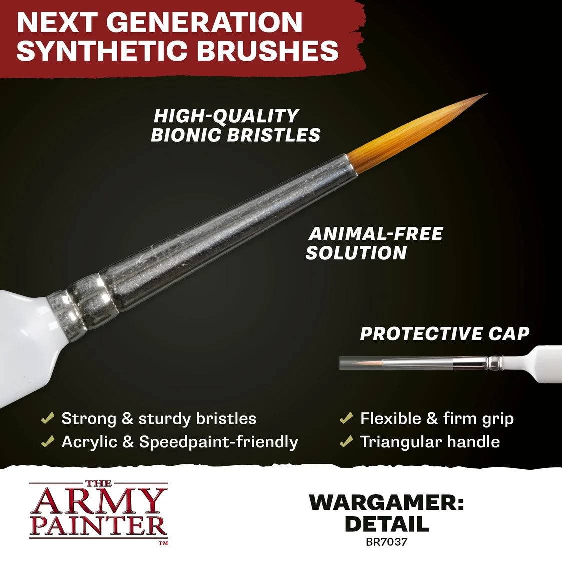 The Army Painter - Wargamer: Detail Brush