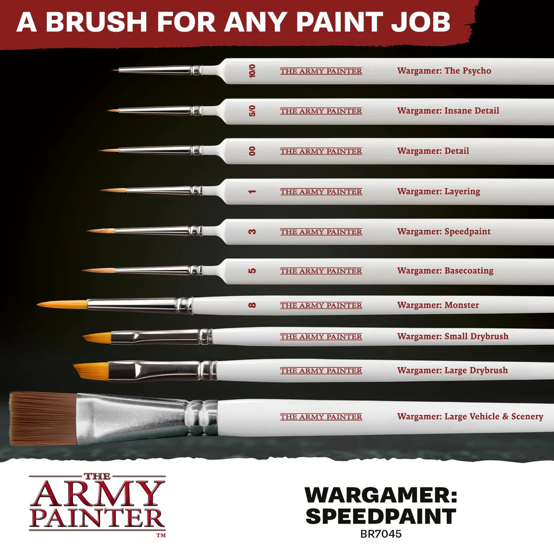 The Army Painter - Wargamer: Speedpaint Brush