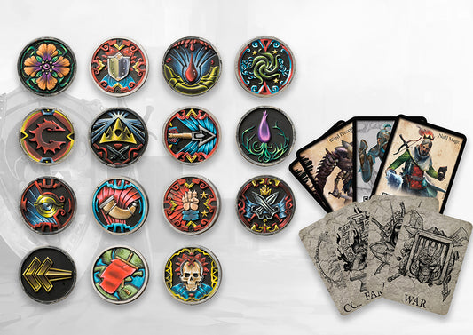 Conquest - Token and Card Set (Plastic) - image 1