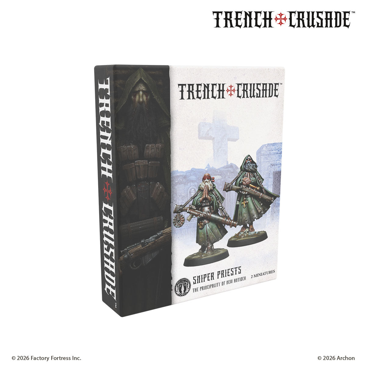 Trench Crusade Sniper Priests box art