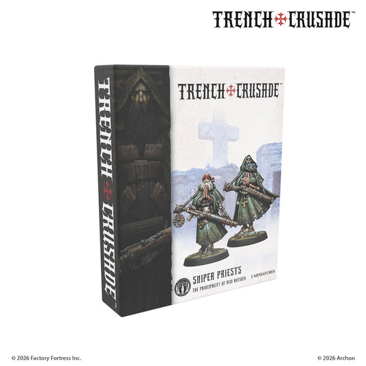 Trench Crusade Sniper Priests box art