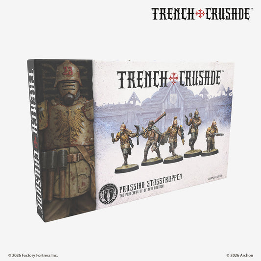 Trench Crusade Prussian Stosstruppen box art